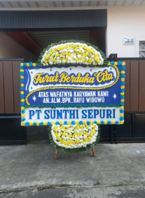 Papan Bunga Duka di V Koto